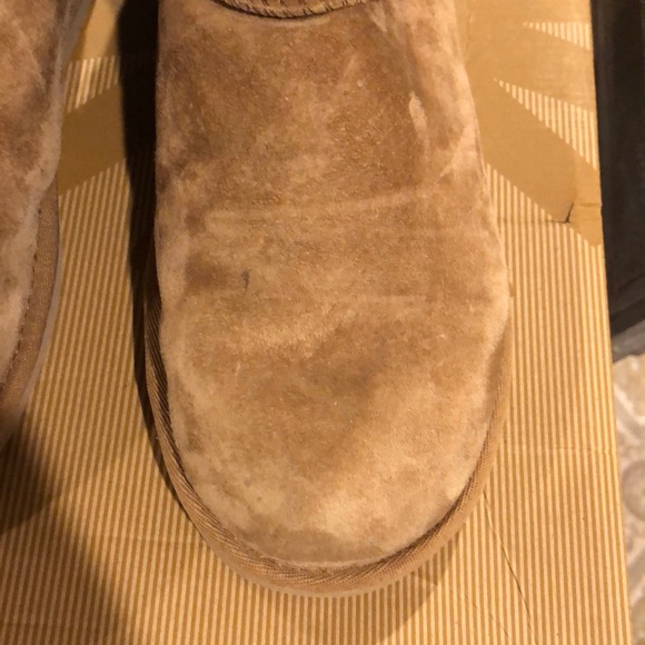 UGG classic short flora perf chestnut - Picture 7 of 8